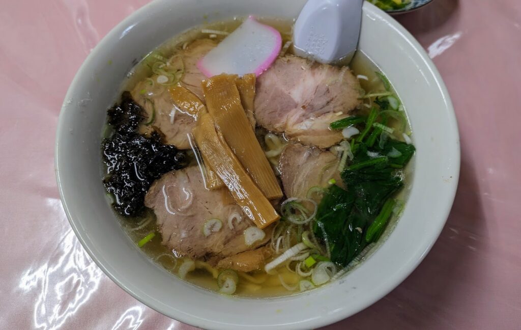 那須塩原市鍋掛の手打らーめんおおもりのチャーシューメン